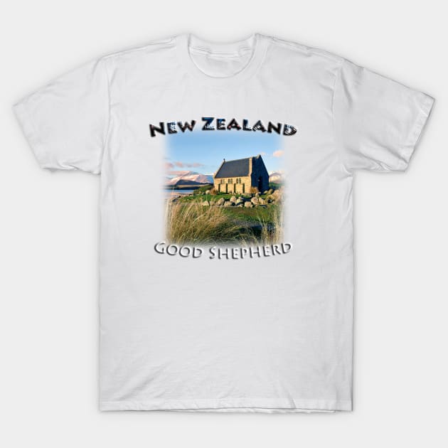 New Zealand - The Church of the Good Shepherd T-Shirt by TouristMerch